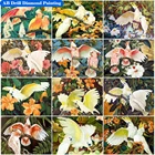 Алмазная живопись AB в виде попугая, Набор для вышивки крестиком, алмазная вышивка, птица 5D, сделай сам, полный квадратный набор для украшения дома, подарки