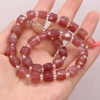 best selling exquisite natural stone semi precious stone beaded rectangular rhombus fashion beads for making necklace bracelet