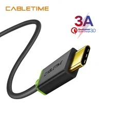 Кабель CABLETIME type C USB 3 0 для xiaomi Тип 3A Rpido Cabo de Charger Telefone Mvel устройств