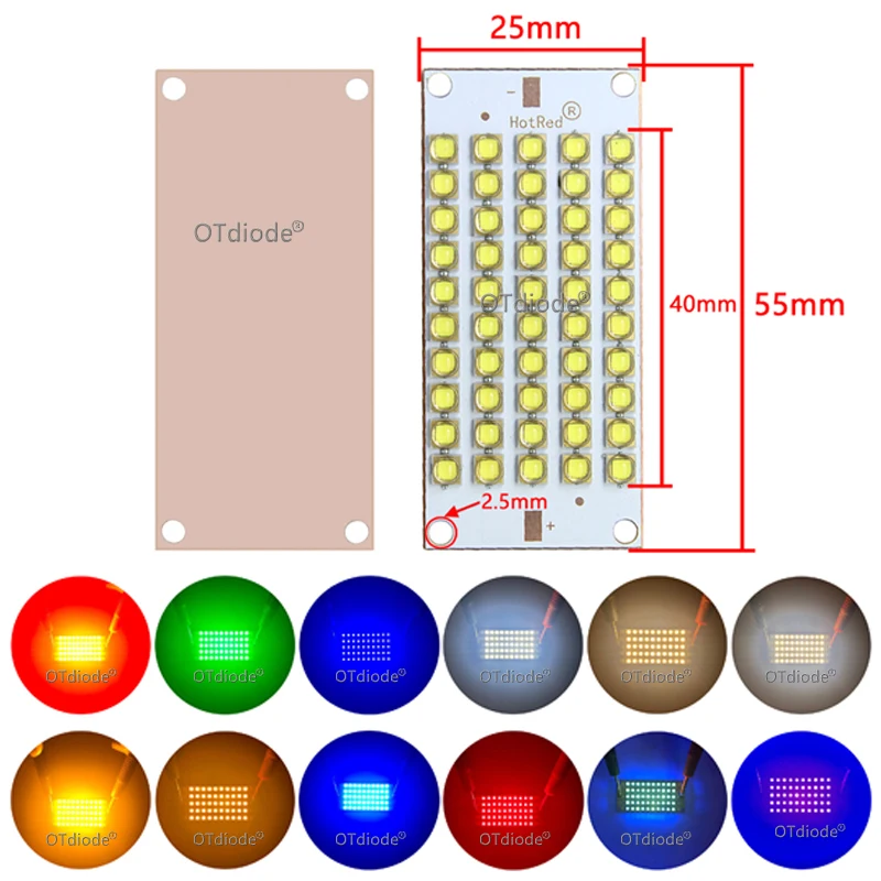 50W100W200W УФ Теплый Холодный белый темно-красного, зеленого и синего цвета cob-лампы светодиодный чип-диод фиолетовый УФ-клей сушка 3dprinter Комплектующие для самостоятельной сборки CREE Светодиодная лампа