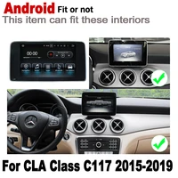10 25 hd screen stereo android car gps navi map for mercedes benz cla class c117 2015 2016 2017 2018 2019 ntg multimedia player