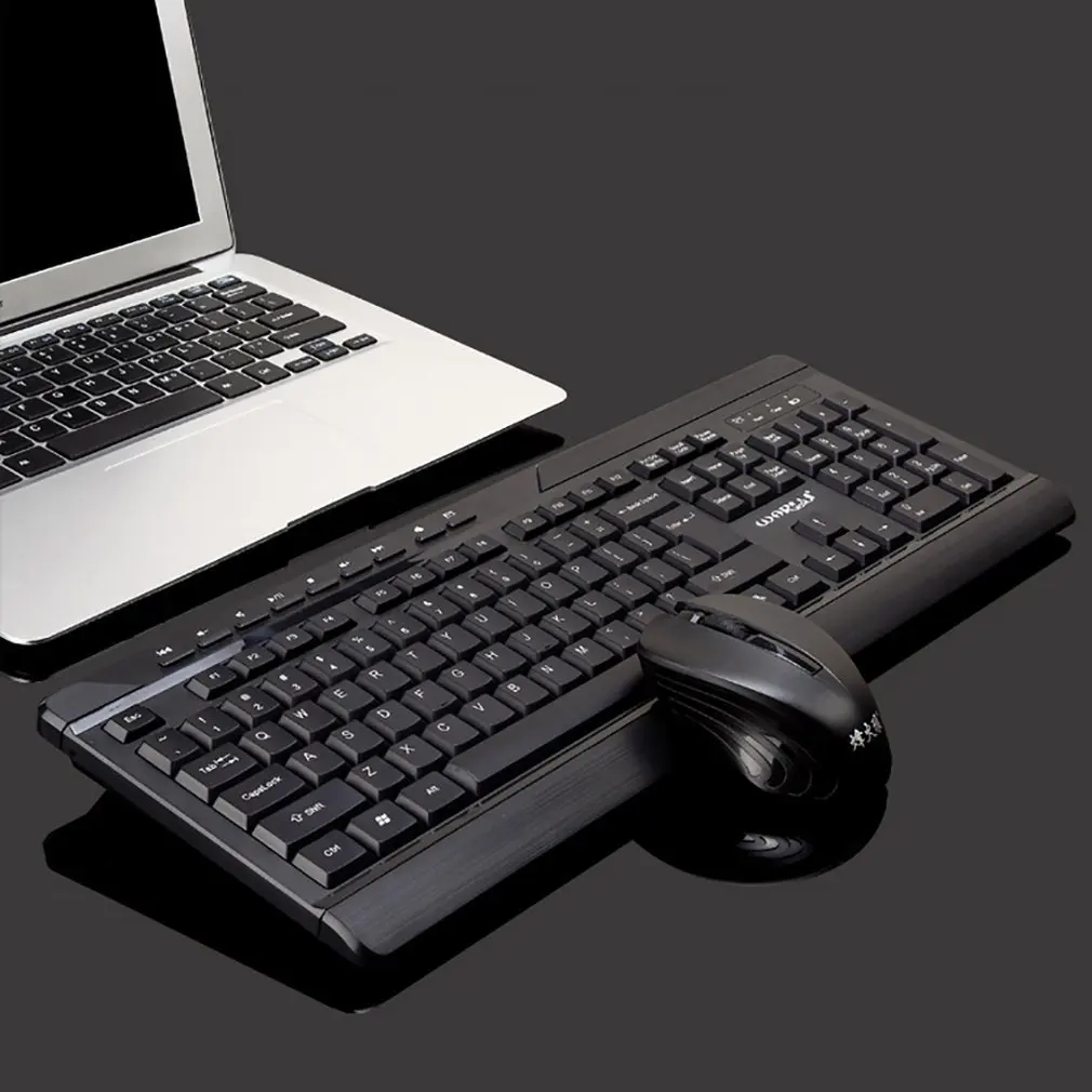 Простая деловая 2 4G мини беспроводная клавиатура и мышь комбинированный комплект