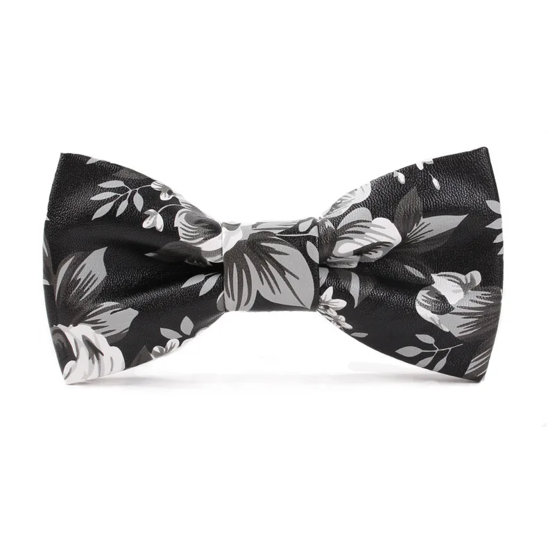 Linbaiway из PU искусственной кожи с бабочкой для мужской костюм леопардовым принтом