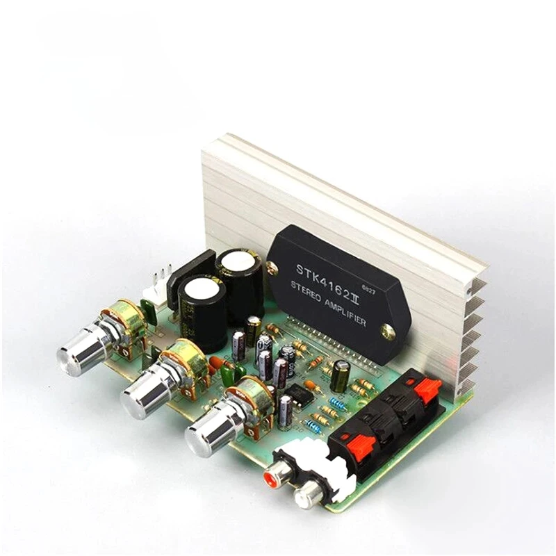 DX-0408 AC двойной 15V-18V 2 0 канал STK4132 толстая пленка серии Плата усилителя |