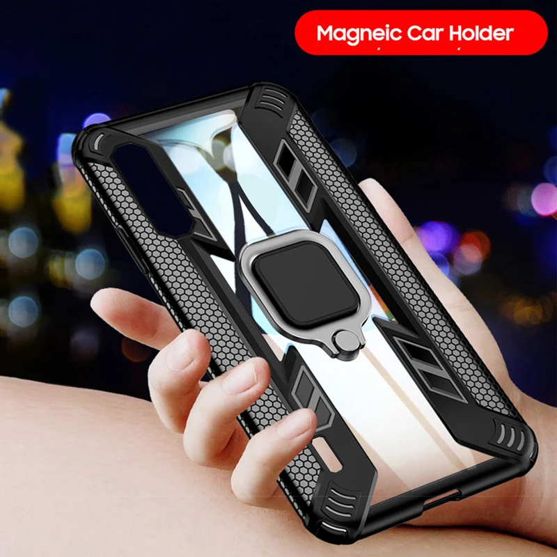 For Xiaomi Mi A3 Case for Redmi Note 8T 8 Pro 7 K20 10 Lite 9T CC9 PRo Magnetic Car Armor | Мобильные телефоны и