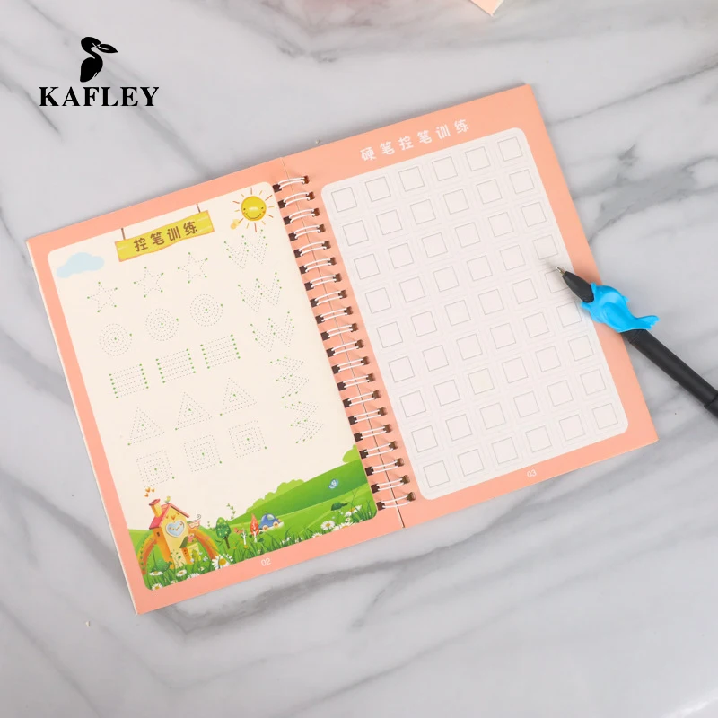 

Chinese Copybook Stroke Training For Calligraphy Books For Kids Word Children's Book Handwriting Learning hanzi Practice Book