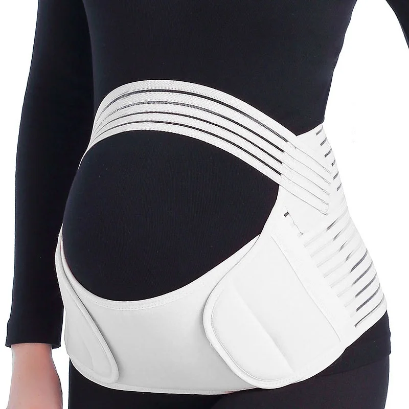 Cinturones de maternidad para mujeres embarazadas, cintur&oacute;n para el cuidado de la cintura, banda para el Abdomen, soporte para la espalda, vendaje Prenatal, Protector para el embarazo-1