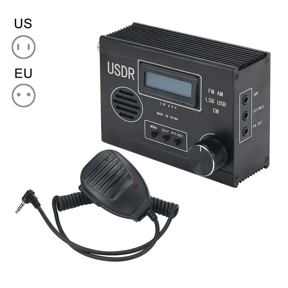 

USDR USDX 5 Вт 8-полосный SDR все режимы USB, LSB, CW, AM, FM. SSB. Трансивер HF QRP