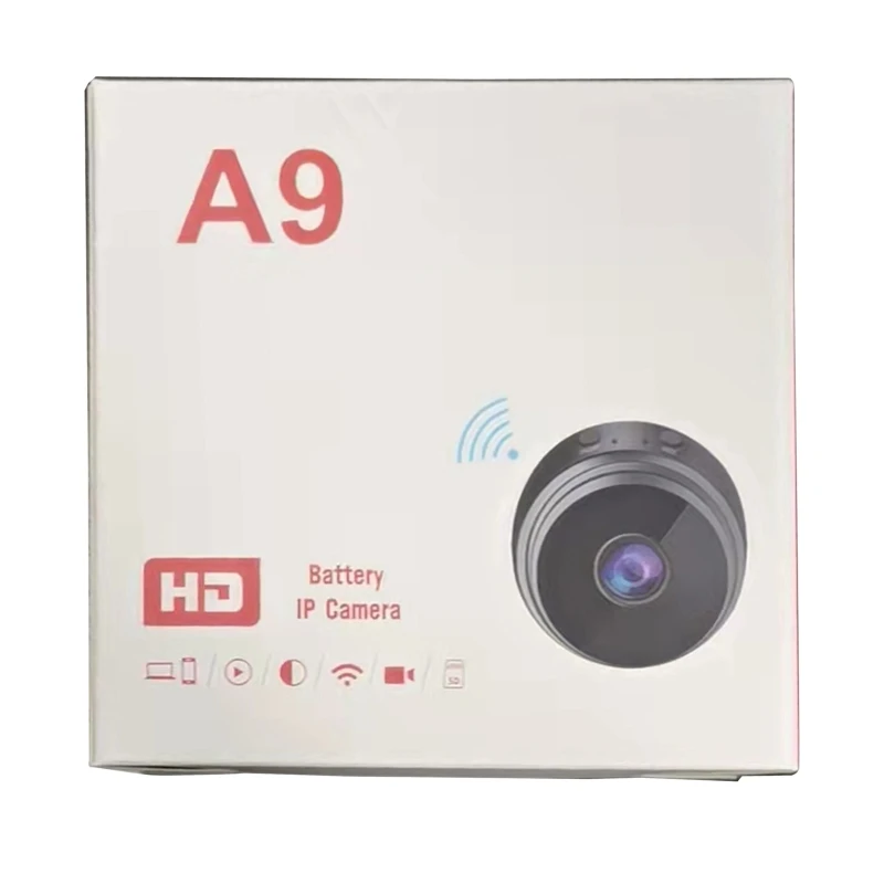 

New A9 Mini Camera High-definition 1080P Wireless WiFi Smart Home Surveillance IP Camera IR Night Vision & Motion Detection