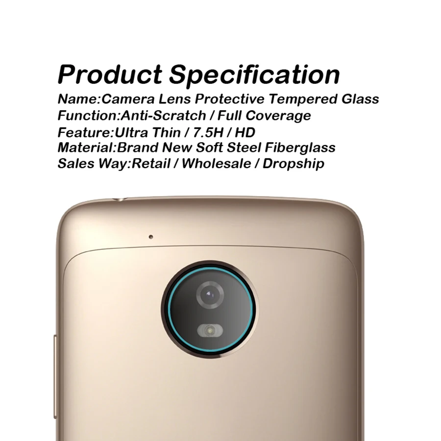 2.5D объектив камеры закаленное стекло для Motorola Moto G7 G6 G8 Plus Защитная пленка экрана G5