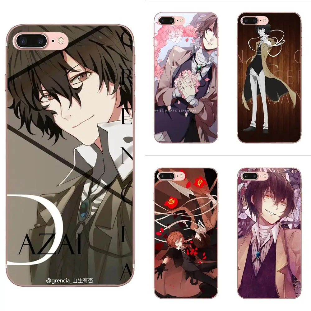 Япония Аниме бангоу страй собаки Dazai Osamu для sony Xperia Z Z1 Z2 Z3 Z4 Z5 compact Mini M2 M4 M5 T3 E3 E5 XA XA1 XZ
