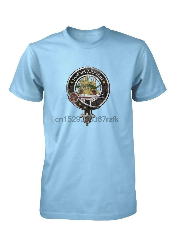 DOUGLAS SCOTTISH CLAN CREST BADGE SCOTLAND DISTRESSED ADULT T SHIRT S-XXL |