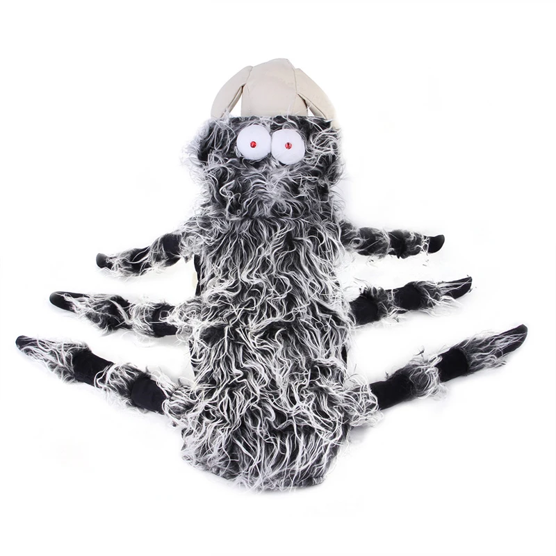 

Halloween Dogs Costume Vest Giant Simulation Spider Pets Outfits Cosplay Dress up Costume Halloween Pets Accessories for Dog Cat