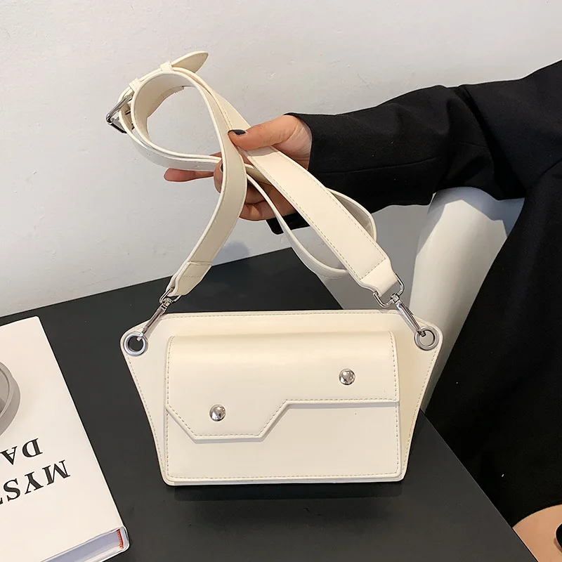 

Bolsos De Mujer Verano 2021 New Trendy Blue Bag Women Fashion Wide Strap Shoulder Bags Phone Crossbody Bag Luxury Messenger Bag