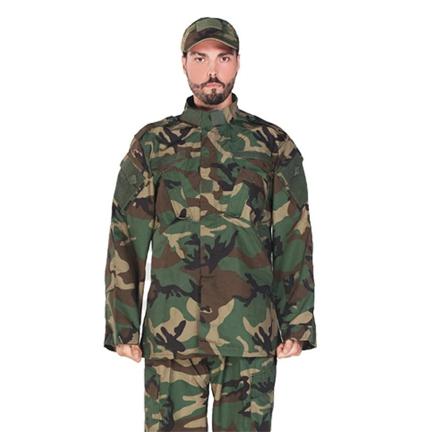 

17Color Men's Camouflage Suit Army Tactical Military Uniform Combat Clothes Special Forces Soldier Military Uniform Men's Jacket