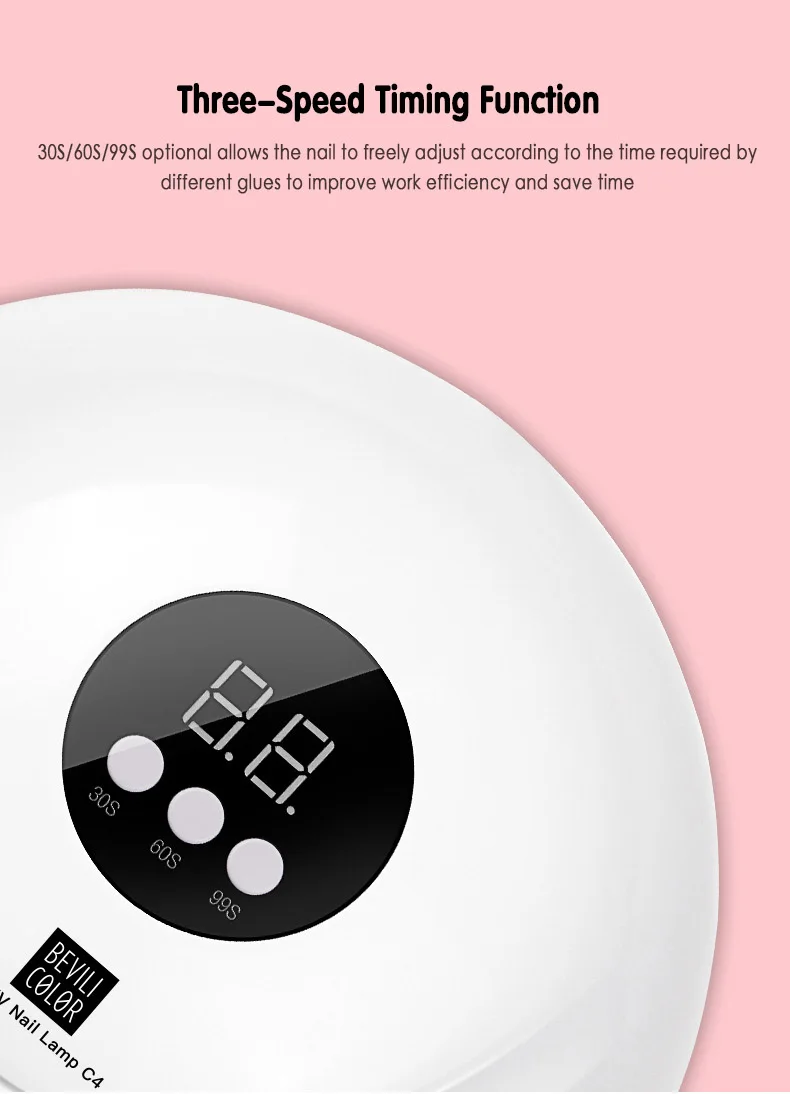 Лампа для маникюра Ibcccndc 36 Вт 12 Светодиодный УФ лампа сушки ногтей USB