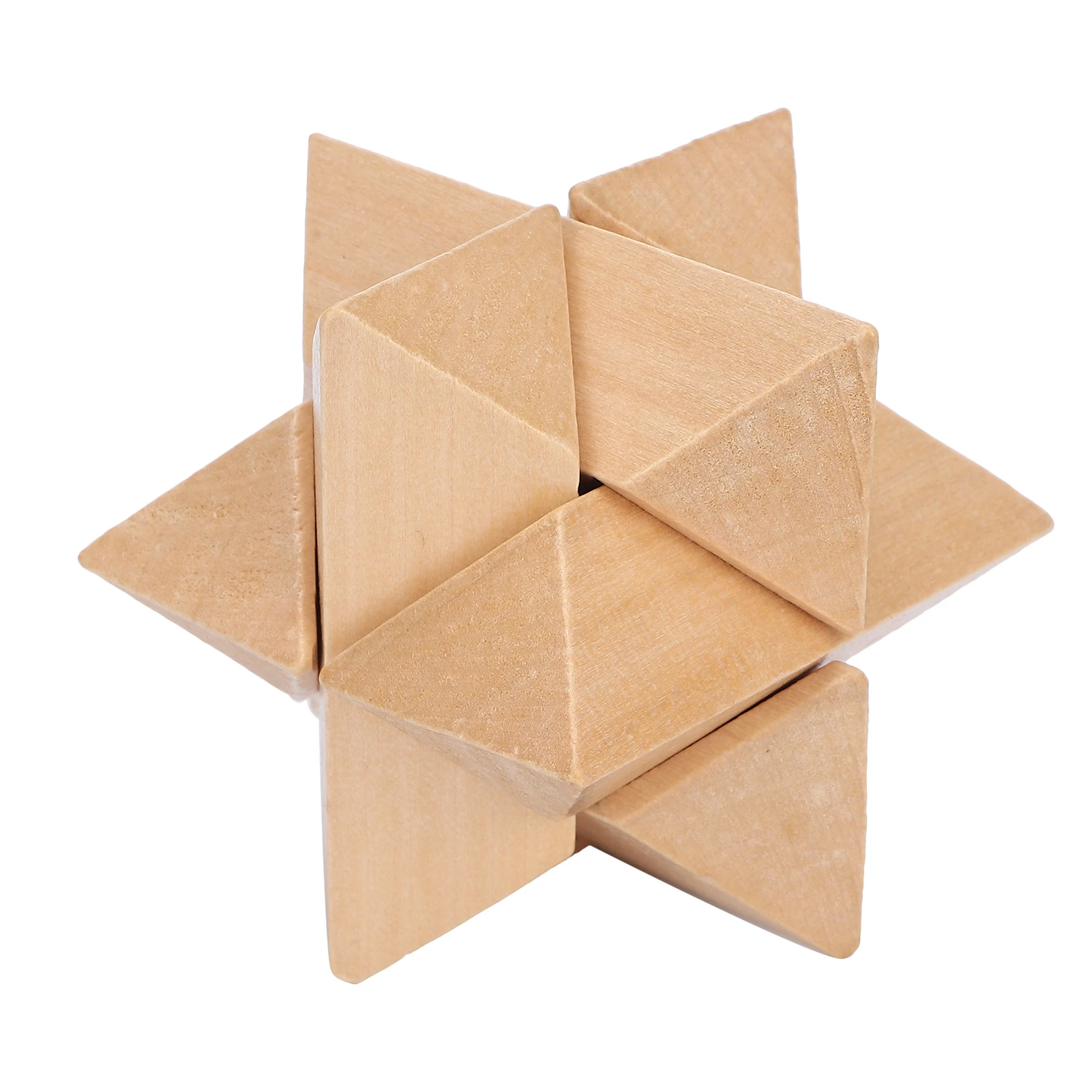 

Wooden Brain Teaser Non‑toxic and Harmless Wooden Material Brain Teaser Toy for Home for Outdoors for Travel for School