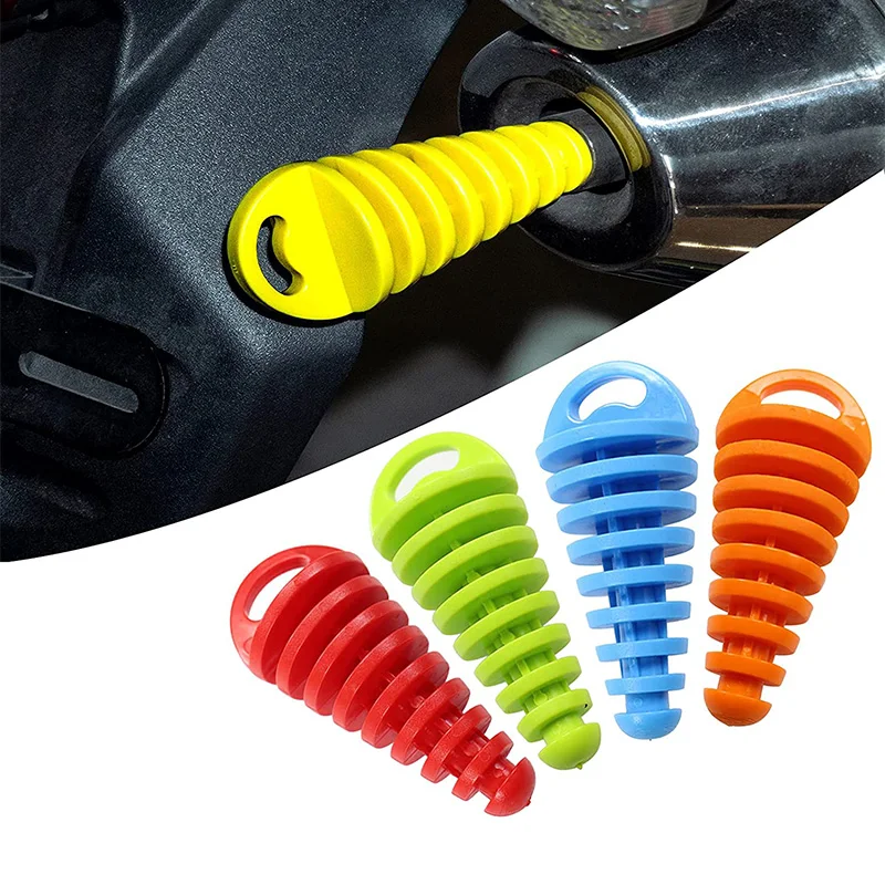 

1 шт., резиновый глушитель для выхлопной трубы мотоцикла