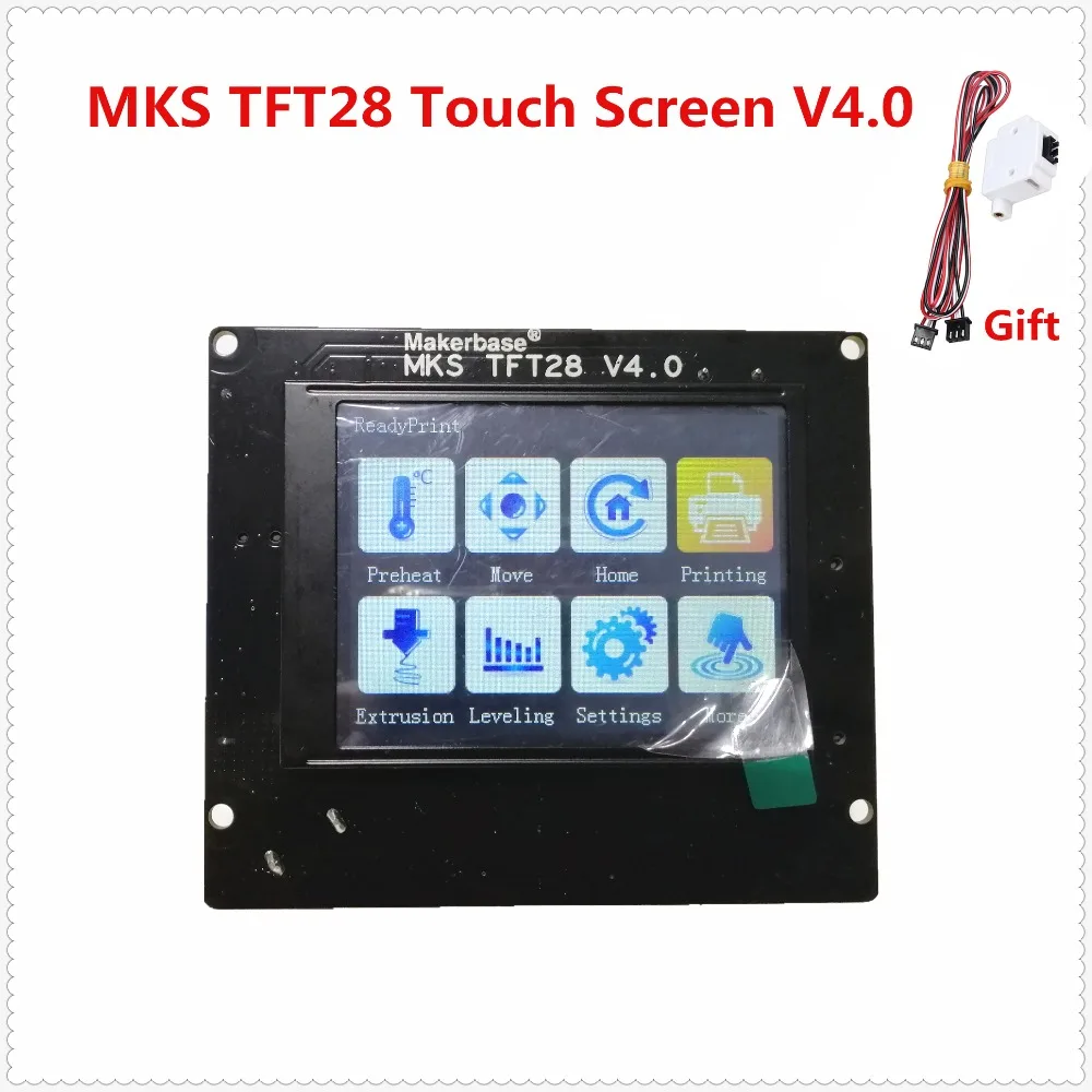 3d печатные элементы MKS TFT28 V4.0 сенсорный экран RepRap контроллер панель цветной