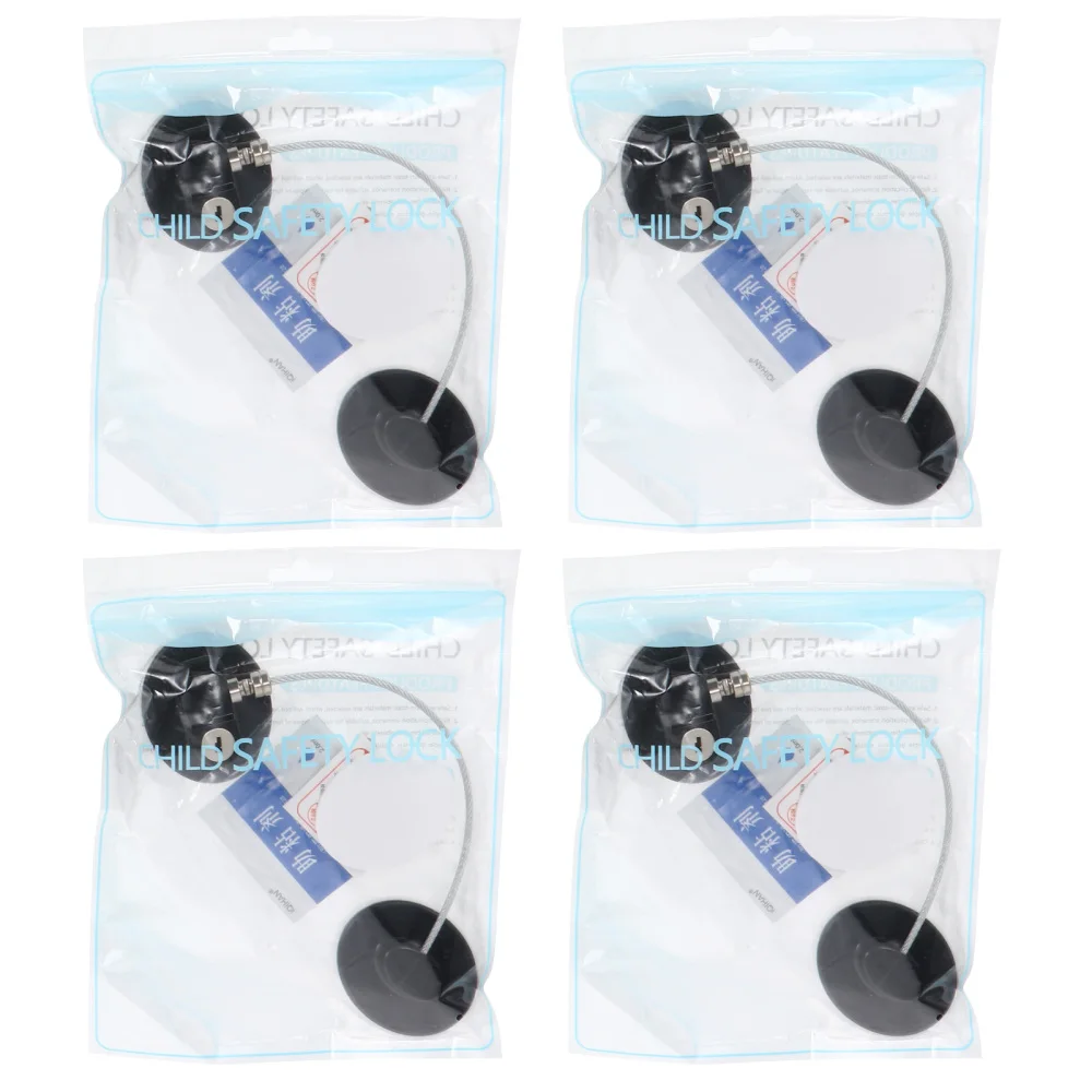 

4pcs Sturdy Drawer Locks Creative Window Locks Premium Anti-falling Locks