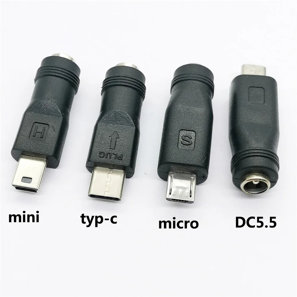 Адаптер питания DC5 5 Х5 мм с разъемом Мама на Micro USB | Компьютеры и офис