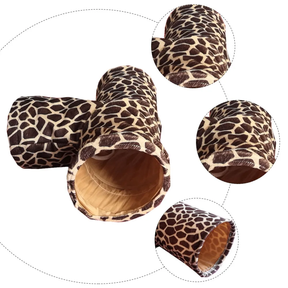 

Hamster Tunnel Guinea Hamster Chinchillas Tunnel Play (Leopard)