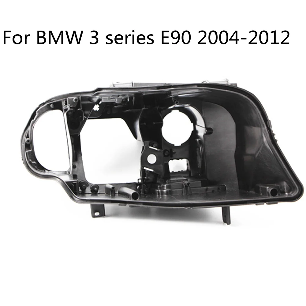 

Headlight Base Front Auto Headlight Housing For BMW 3 Series E90 2009-2012 Headlight Black Casing