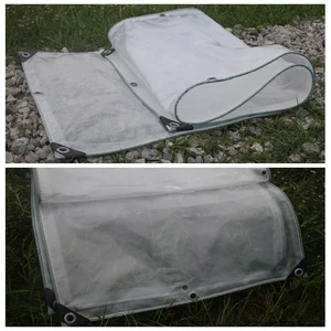 0,3 мм утолщенная двухслойная полиэтиленовая пленка для садовых растений бонсай суккуленты для теплицы непромокаемый брезент 60% пропускание