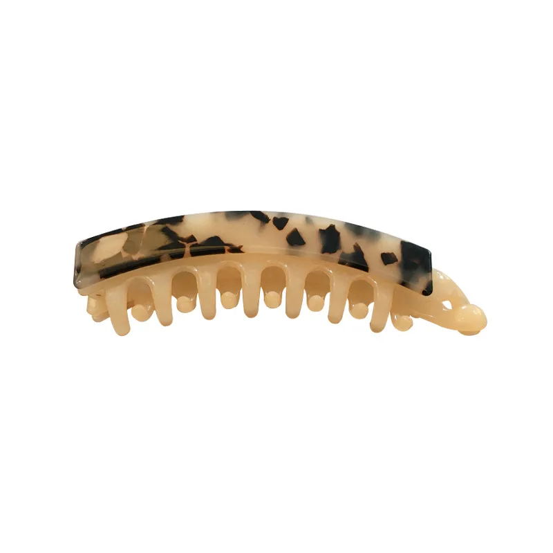 

New Korean Ins Fashion Good-Looking Banana Clip Ponytail Hairpin Acetic Acid Plate Adult Hair Accessories Retro Twist Clip