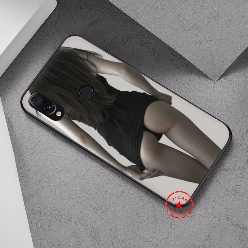 Сексуальный задник высокий каблук мягкий чехол для Xiaomi Redmi Note 8 7 6 5 Pro 5A 4X Prime