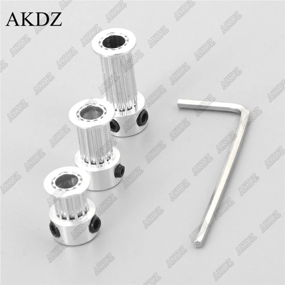 

12 teeth 2GT Timing Pulley Bore 4/5mm for GT2 Open Synchronous belt width 6mm/10mm/15mm small backlash 12Teeth 12T