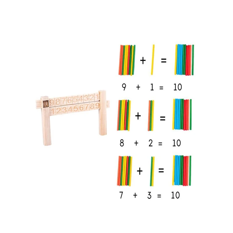 

Early Childhood Education For Children Educatief Houten Toy With Numbers Decomposition And Composition Teaching Aids Math