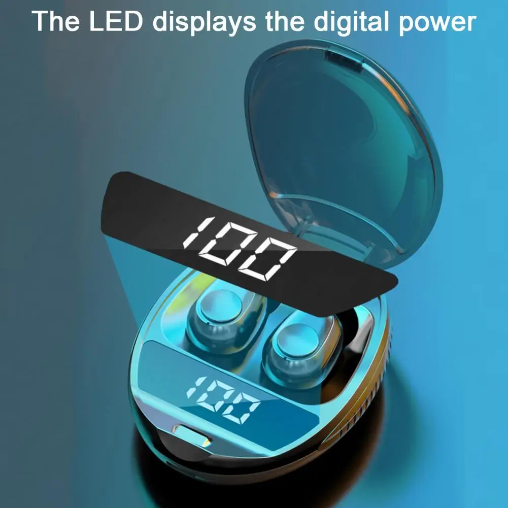 

L30 Bluetooth 5.0 TWS Digital Display In-ear 9D Stereo Music Sports Earphones