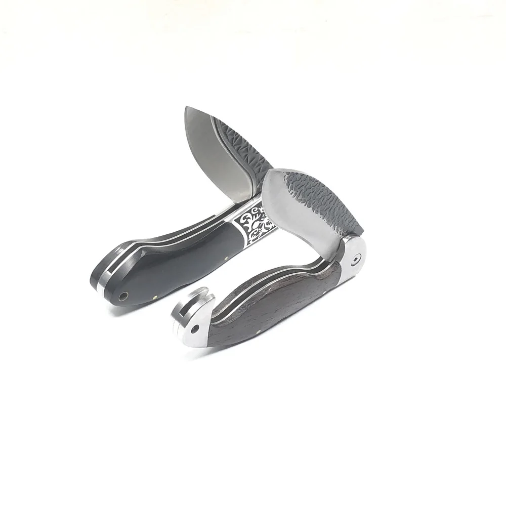 High Hardness Folding Knife Damascus Survival Tactical Pocket Wood Handle Outdoor Self-defense Hunting Knives Camping Tool | Инструменты