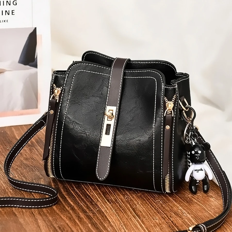 

Women's bag 2020 fashion trend Korean version of Mori girl wild lady diagonal bag shoulder bag