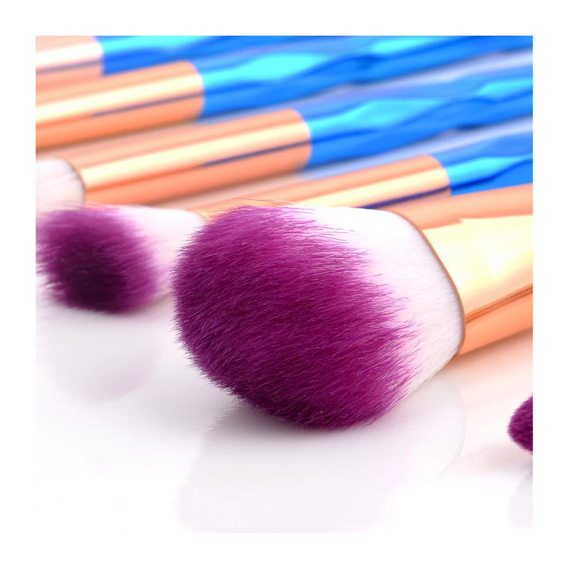 20 шт. алмазные кисти для макияжа набор кистей глаз тональный порошок тени век