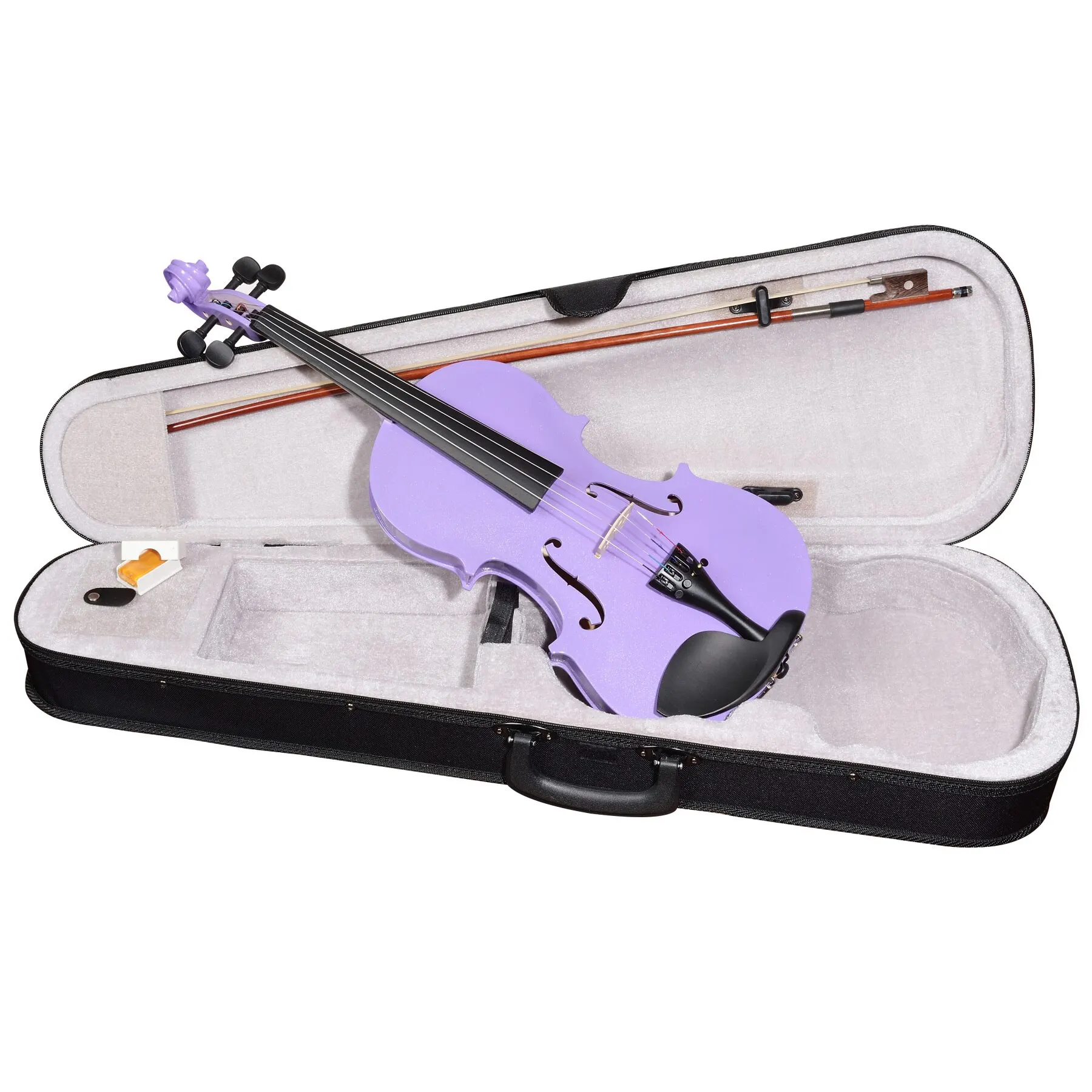 Antonio Lavaza vl-20/PR 1/4-purple violin case bow and rosin included | Спорт и развлечения