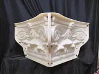 YP-1050 50cm/19.69in Buckle up/ Interlock Slots Body Plain, Leave/Flower&Star Top Molds For Square Concrete Cement Roman Pedestal Spare - Цвет: YP-1050