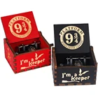 Новинка, волшебная школьная музыкальная школьная шкатулка, Красавица и чудовище, королева Let It Go, подарки, Рождественское украшение, семейная зеркальная шкатулка