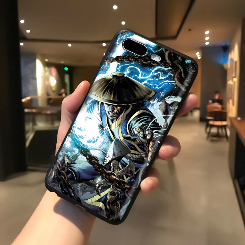 Силиконовый мягкий чехол YIMAOC Mortal Kombat для iPhone 12 Mini 11 Pro XS Max XR X 8 7 6 6S Plus 5 5S SE|Бамперы| |