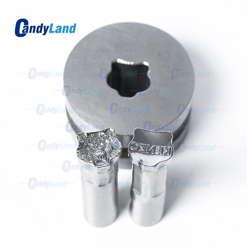 CandyLand Tiger Tablet Die Pill Press Candy Punch Set Custom Logo Cast For TDP Machine | Инструменты