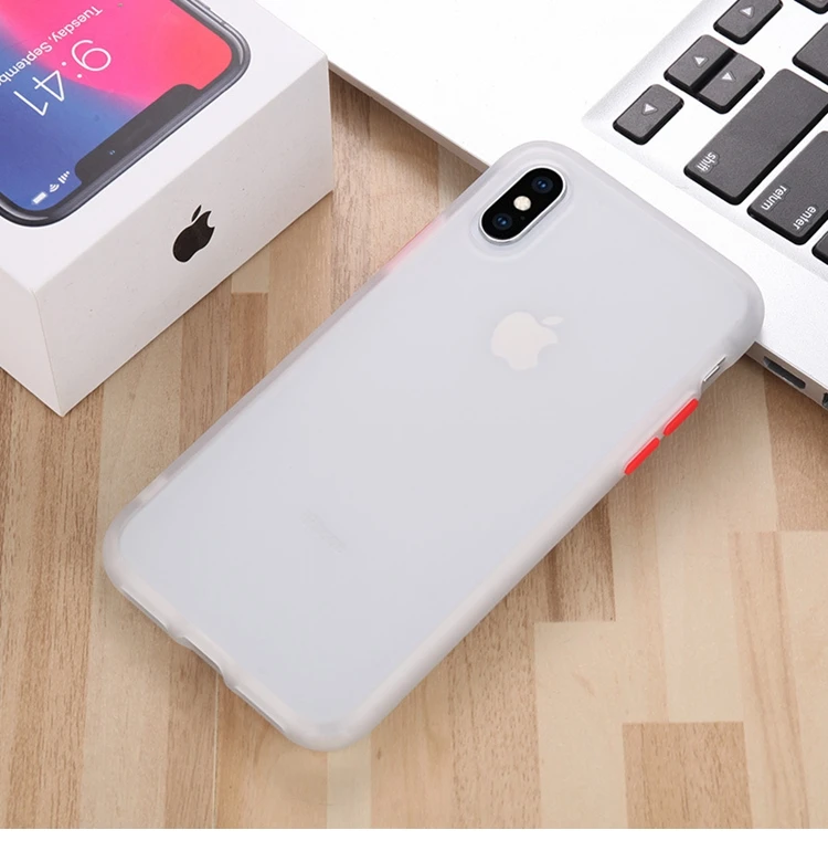 Прозрачный противоударный чехол для телефона iPhone 11 Pro Max X XR Xs Max, мягкий ТПУ Простой Прозрачный чехол для iPhone 6 6S 7 8 Plus, чехол
