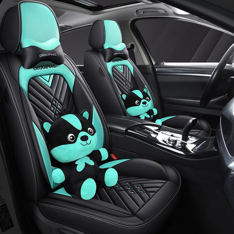 

Универсальные кожаные чехлы kalaisike для автомобильных сидений для Isuzu, все модели D-MAX mu-X, 5 сидений, автомобильные аксессуары, автостайлинг
