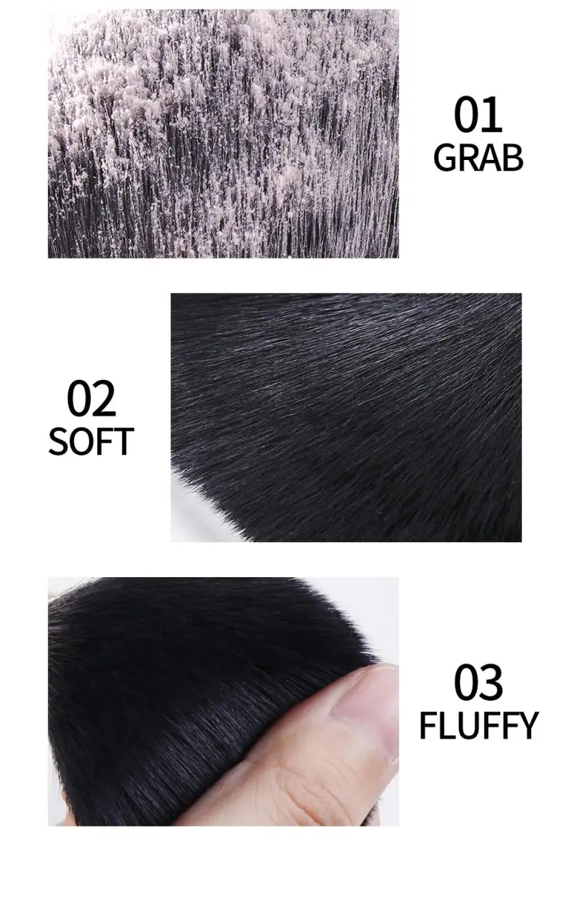 

MAANGE 10 Pcs Wooden handle Makeup Brush Set Eyeshadow Blending Foundation Powder Eyebrow Blush Beauty Make Up Kit Tools