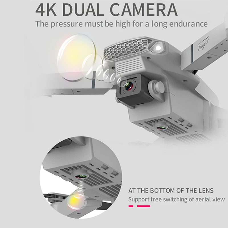 2021 новый e88 pro drone складной 1080p 4k profesional hd каме