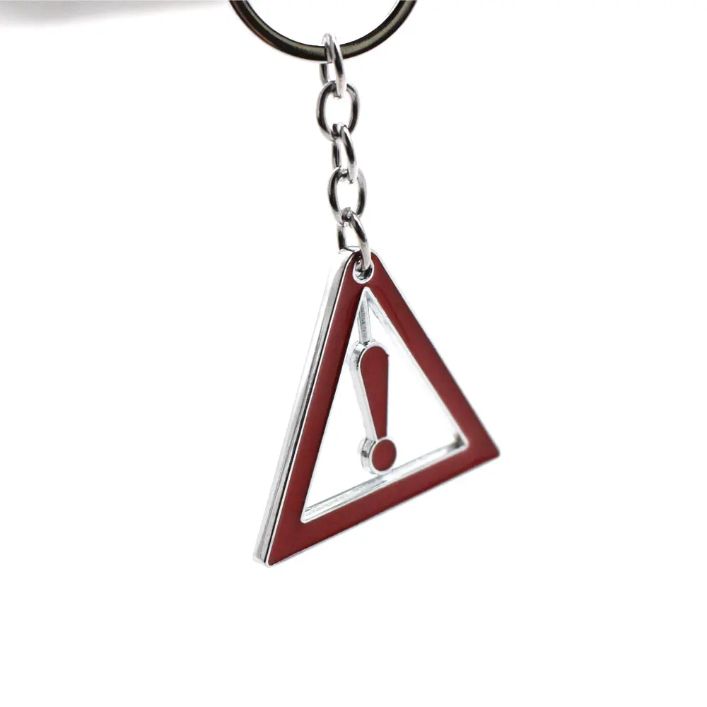 Треугольный предупреждающий символ DSYCAR 1 шт. цепочка для ключей мужской подарок