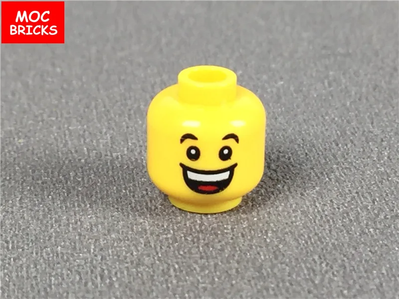 50 шт./лот MOC кирпичи для мужчин и женщин фигурки лица самовыражение DIY мини куклы