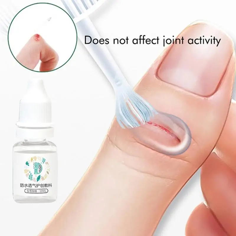 

Skin wound protection membrane-forming breathable wound band-aid liquid dressing T2R4