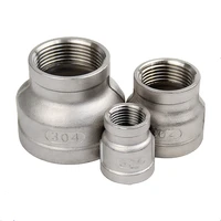 18 14 12 34 1 1 14 1 12 2 bsp female to female thread reducer 304 stainless steel pipe fitting connector adpater