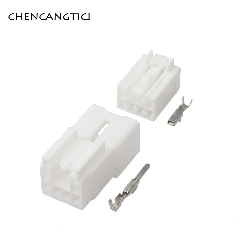 

2 Sets 6 Pin Way KET Automotive CD Host Wire Connector 2.2 mm Female Male Electric Socket Plug MG641047 MG651044 DJ7064Y-2.2-21